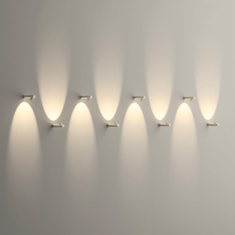 Creative Wrought Iron Mini Strip 1-Light LED Wall Sconce Lamp