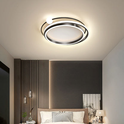 Modern Creative Circle Ring LED Flush Mount Ceiling Light