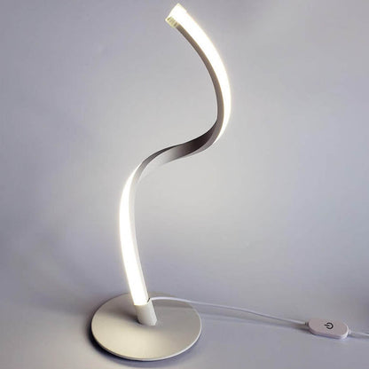 Minimalist Curve LED Touch Dimmable Table Lamp