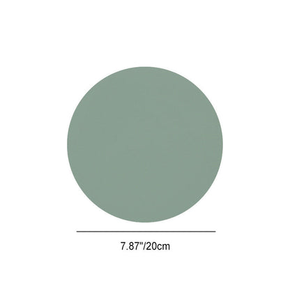 Modern Minimalist Colorful Round Iron LED Wall Sconce Lamp