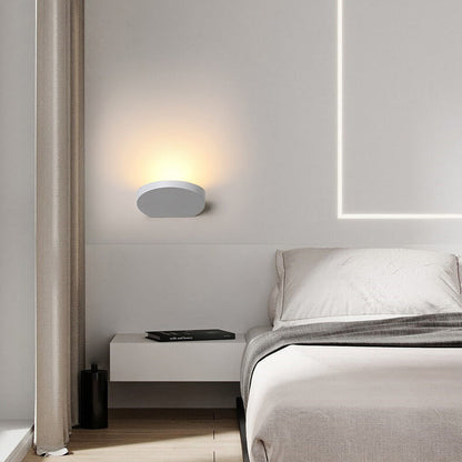مصباح حائط LED قرصي بسيط مزود بإضاءة واحدة 