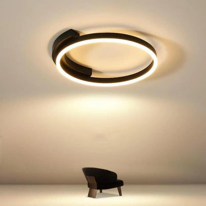 Modern Minimalist Round 1-Light LED Flush Mount Ceiling Light