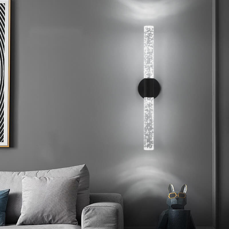 مصباح حائط LED طويل من الأكريليك بتصميم فقاعات إبداعي من نورديك 