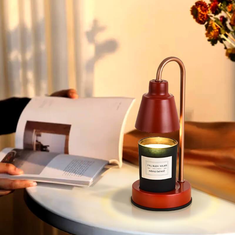 Creative Aroma Candle 1-Light  Metal Dome Decoration Table Lamp