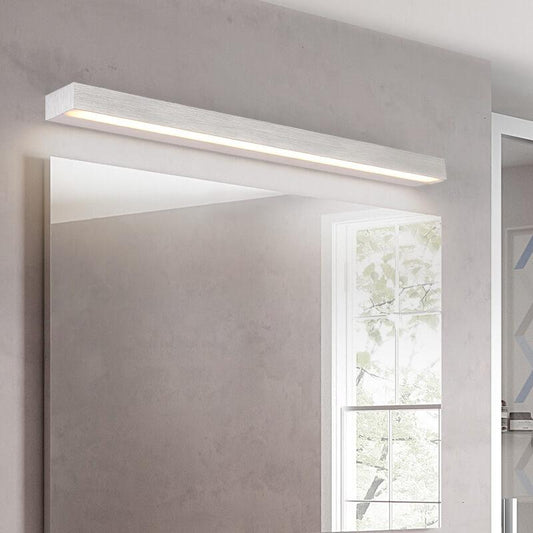 مصباح أمامي للمرآة من الألومنيوم LED من Nordic Linear مزود بمصباح واحد 