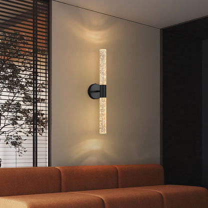 مصباح حائط LED طويل من الأكريليك بتصميم فقاعات إبداعي من نورديك 