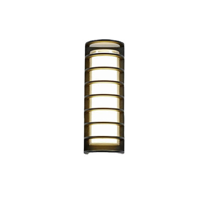 Modern Outdoor Column Waterproof LED Garden Wall Sconce Lamp