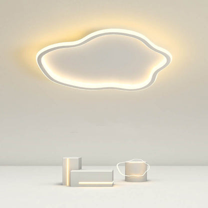 Modern Creative Cloud 1-Light LED Flush Mount Ceiling Light