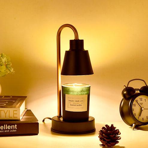 Creative Aroma Candle 1-Light  Metal Dome Decoration Table Lamp