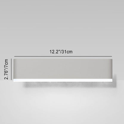 مصباح حائط LED من الحديد المكعب الأكريليكي بتصميم عصري بسيط لغرفة النوم 