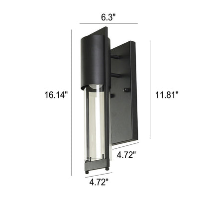 Industrial Simple Antique Design 1-Light Outdoor Wall Sconce Lamp