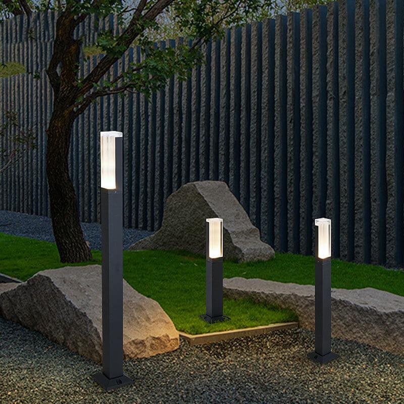 Lawn Light Column Acrylic LED Outdoor Waterproof Garden Light