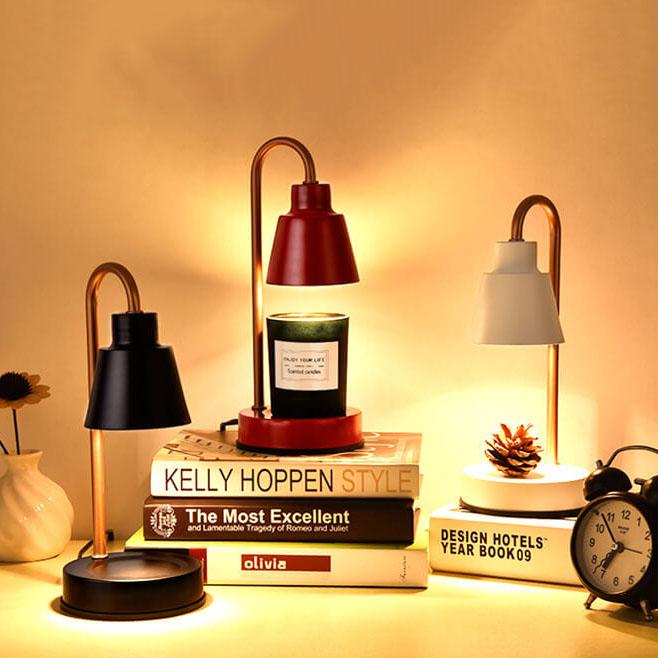 Creative Aroma Candle 1-Light  Metal Dome Decoration Table Lamp