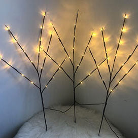 60 Light Simulation Tree Branch USB Charging LED Table Lamp