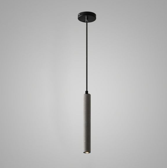 مصباح LED معلق طويل من الأسمنت متعدد الألوان 