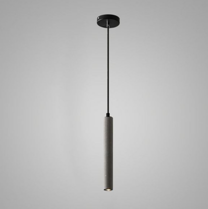 مصباح LED معلق طويل من الأسمنت متعدد الألوان 