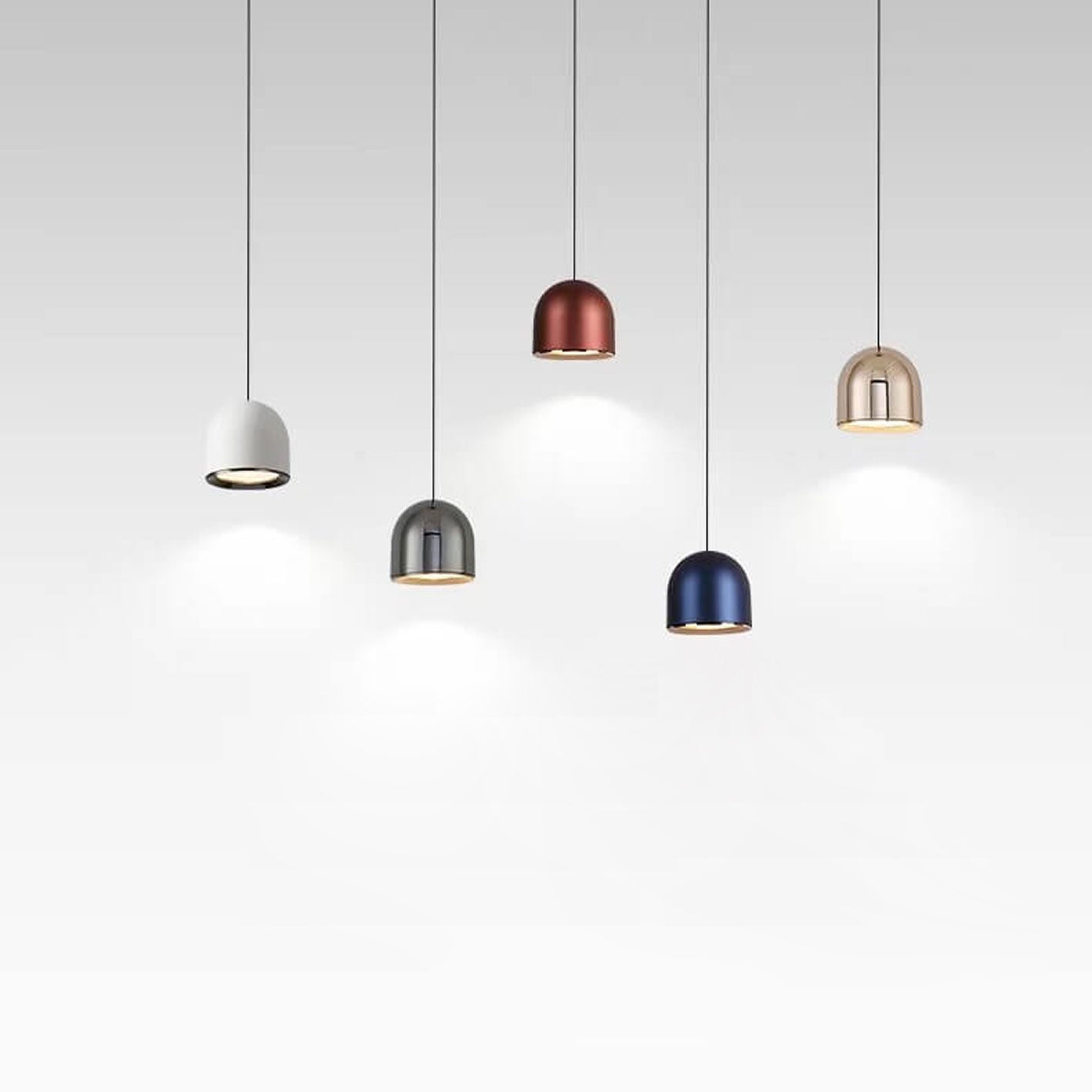 مصباح LED صغير على شكل قبة بتصميم عصري بسيط 