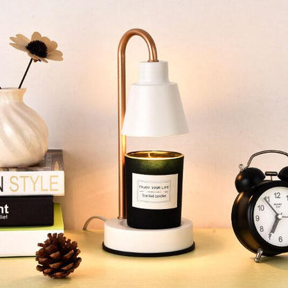 Creative Aroma Candle 1-Light  Metal Dome Decoration Table Lamp