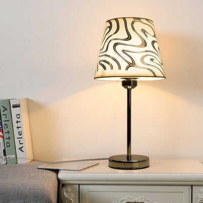 European Retro Fabric 1-Light Table Lamp