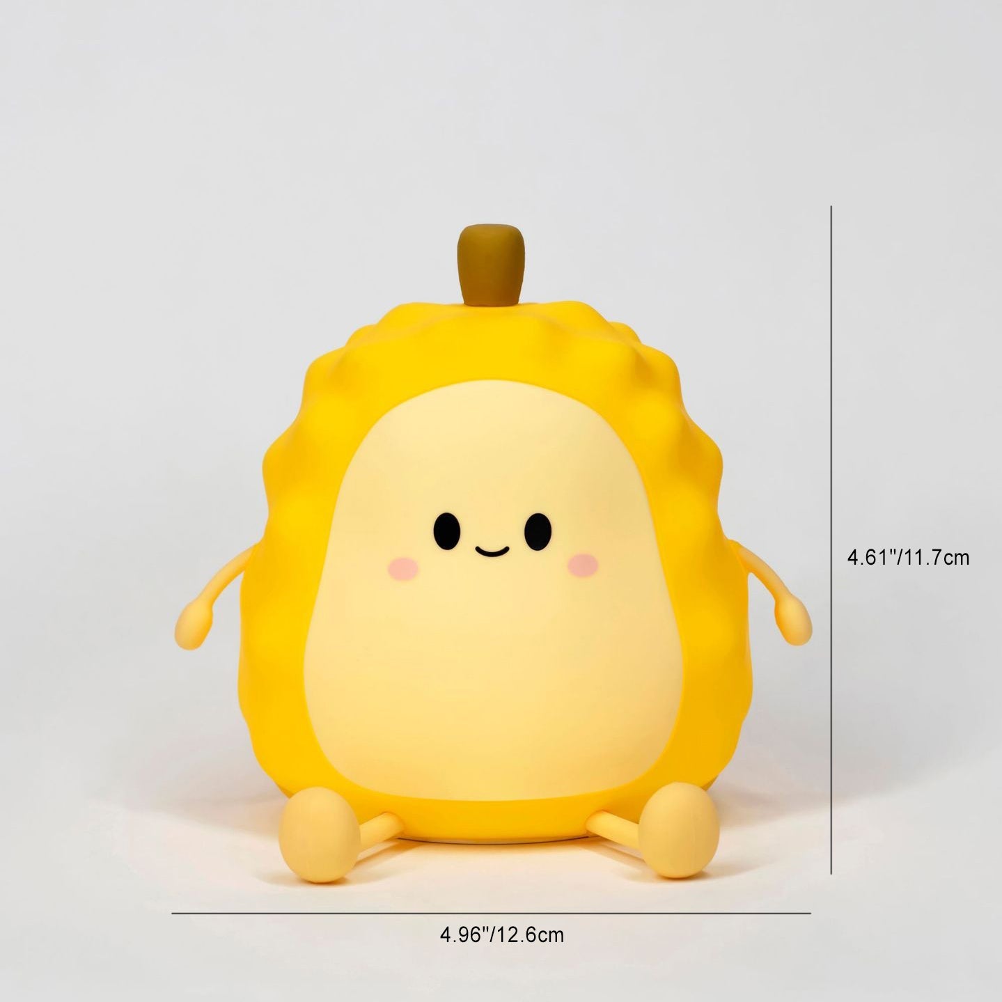 Modern Art Deco Silicone Cartoon Fruit USB Charging LED Table Lamp Night Light For Bedroom
