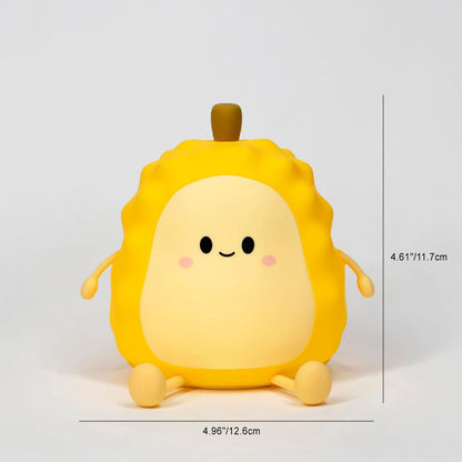 Modern Art Deco Silicone Cartoon Fruit USB Charging LED Table Lamp Night Light For Bedroom
