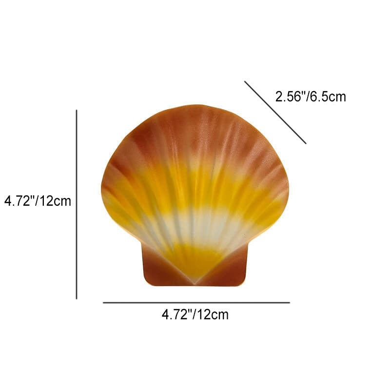 Outdoor Creative Shell Design Aluminum LED Waterproof Wall Sconce Lamp