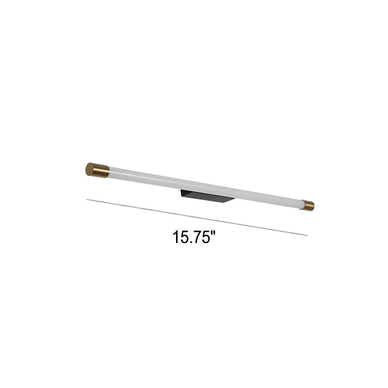 Modern Minimalist Vanity Thin Tube PC LED  Wall Sconce Lamp