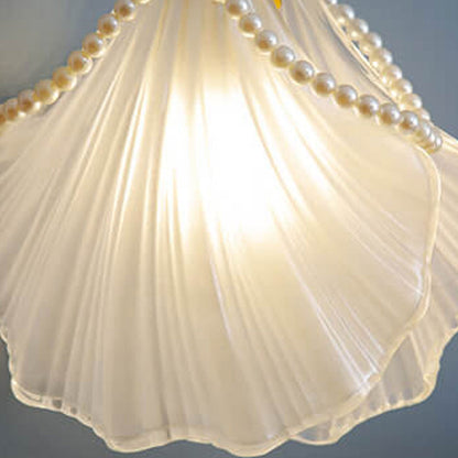 مصباح معلق فاخر من لؤلؤة صدفية من Creative Light مزود بمصباح واحد 