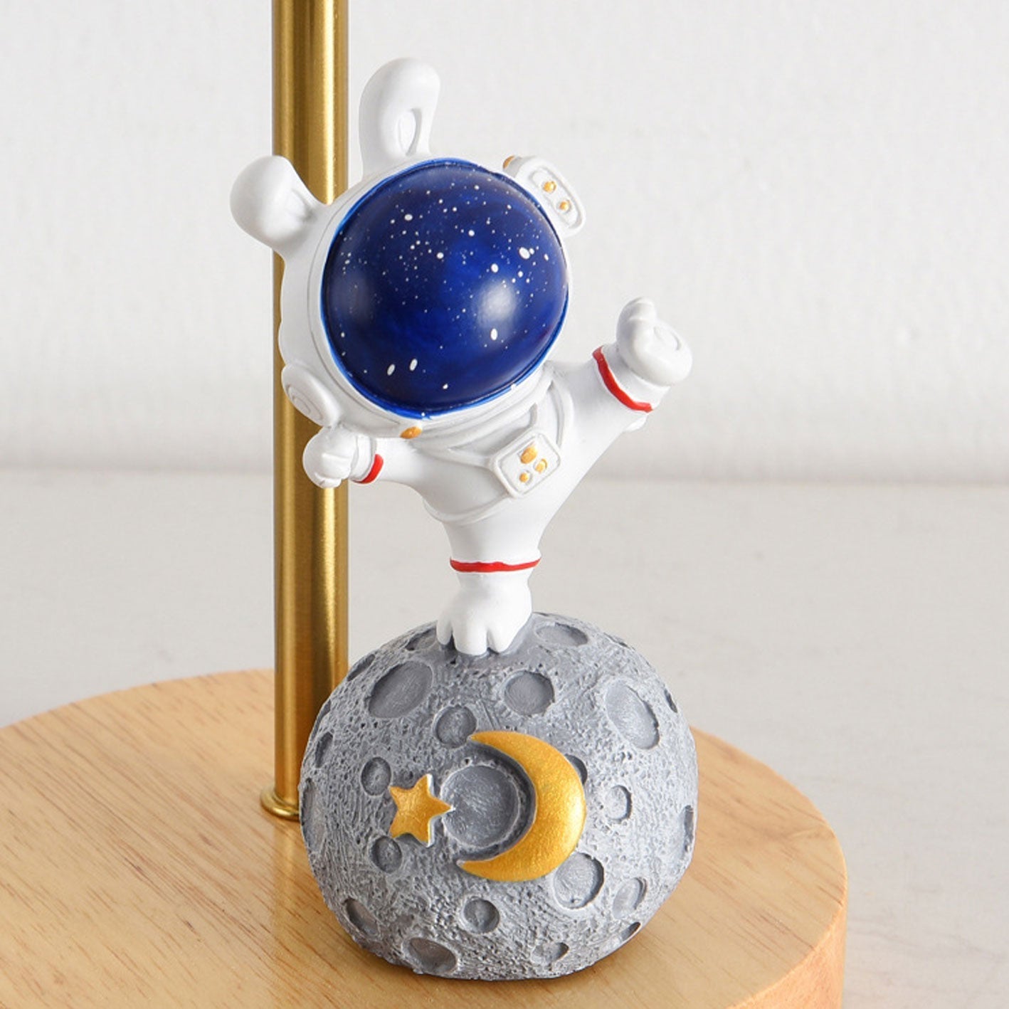 Nordic Creative 3D Printed Moon 1-Light Decorative Table Lamp