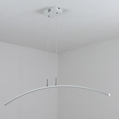 Nordic Minimalist Arch  Linear LED Chandelier