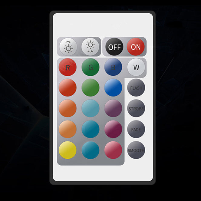 Modern Art Deco Plastic Colorful Tote Bag Shape LED Decorative Table Lamp