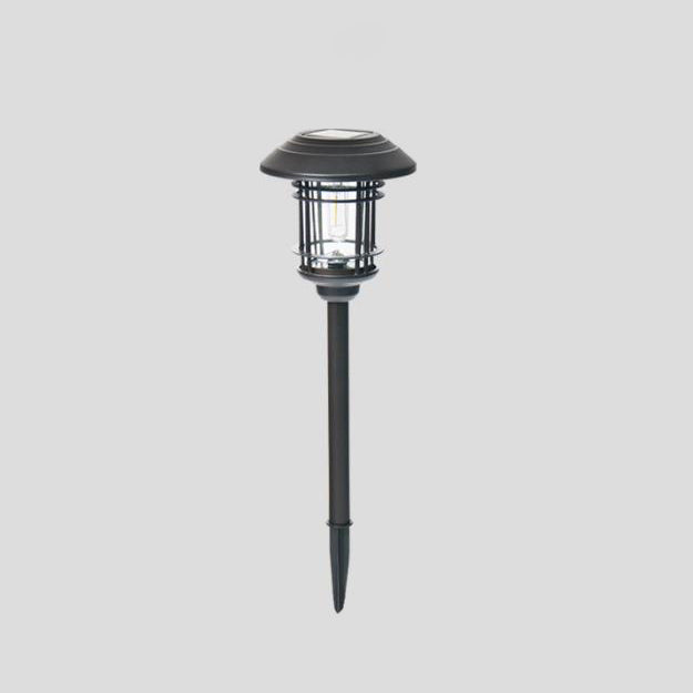 Modern Mid-century Solar Outdoor Waterproof Stainless Steel LED Outdoor Lawn Decorative Ground Plug Light