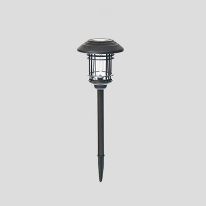 Modern Mid-century Solar Outdoor Waterproof Stainless Steel LED Outdoor Lawn Decorative Ground Plug Light