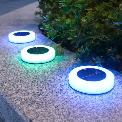 屋外用ソーラーベアポーラウンドLEDガーデン芝生埋め込みライト
