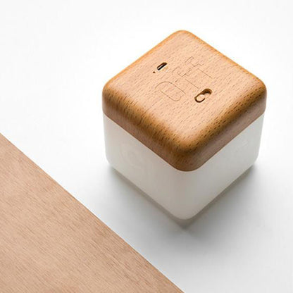 Modern Magic Cube Turn Timer Night Light USB Rechargeable LED Table Lamp