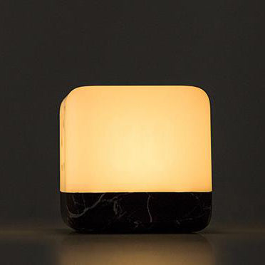 Modern Magic Cube Turn Timer Night Light USB Rechargeable LED Table Lamp