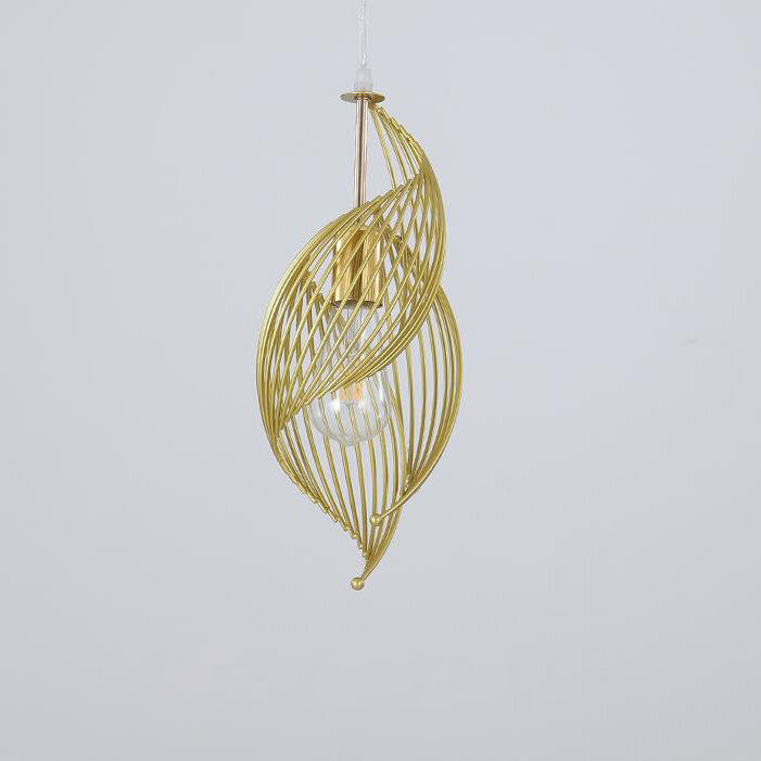 Nordic Creative Iron Sea Snail Shape  1-Light Pendant Light