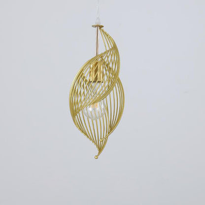 Nordic Creative Iron Sea Snail Shape  1-Light Pendant Light