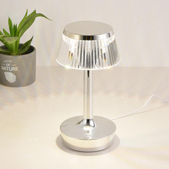 Creative Crystal Mushroom LED Night Light Table Lamp
