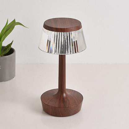 Creative Crystal Mushroom LED Night Light Table Lamp