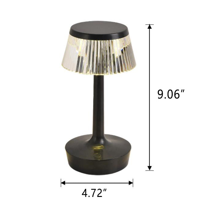 Creative Crystal Mushroom LED Night Light Table Lamp