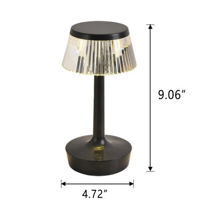 Creative Crystal Mushroom LED Night Light Table Lamp