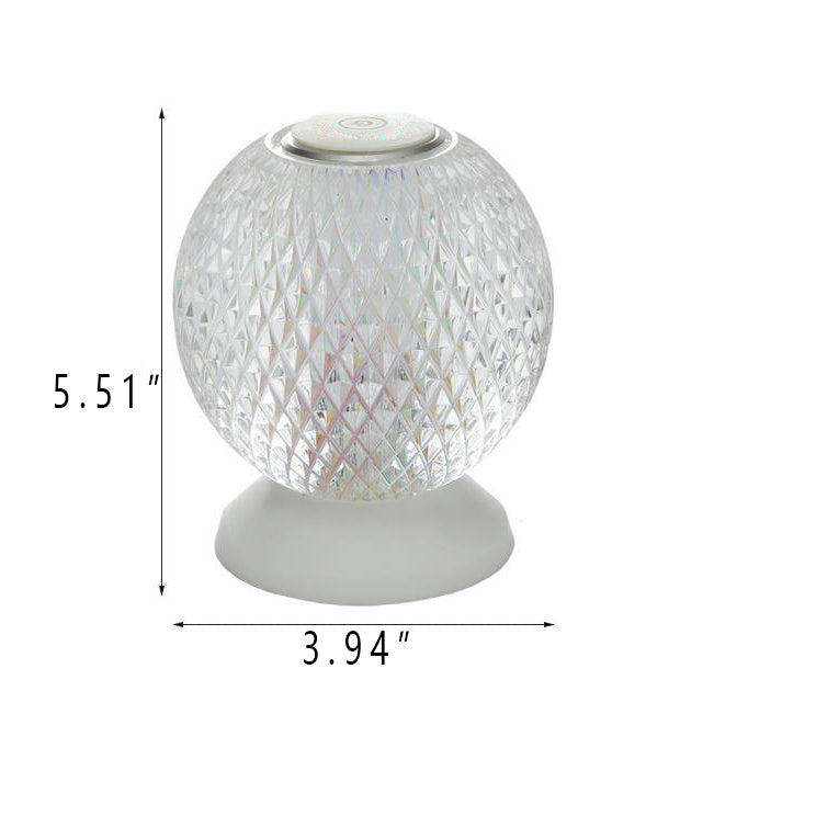 Creative Acrylic Moon Design LED Night Light Table Lamp