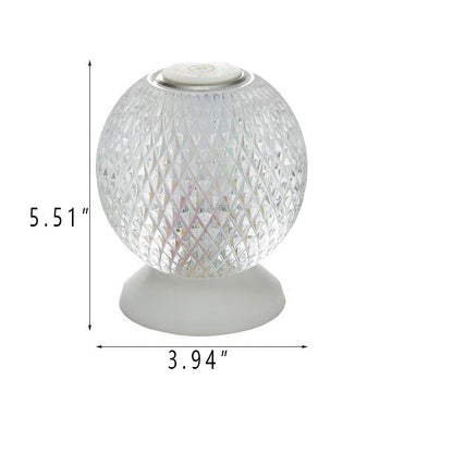 Creative Acrylic Moon Design LED Night Light Table Lamp