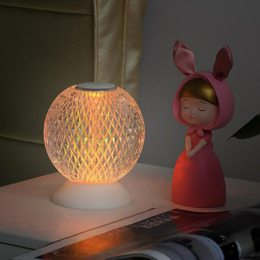 Creative Acrylic Moon Design LED Night Light Table Lamp