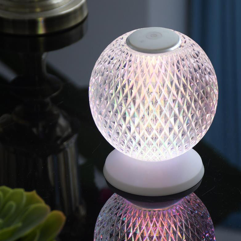 Creative Acrylic Moon Design LED Night Light Table Lamp