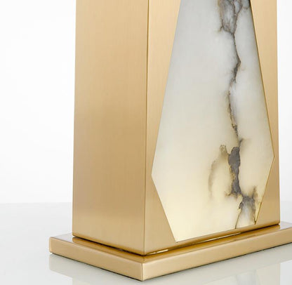Modern Marble Natural Texture 1-Light Table Lamp