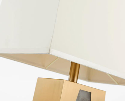 Modern Marble Natural Texture 1-Light Table Lamp