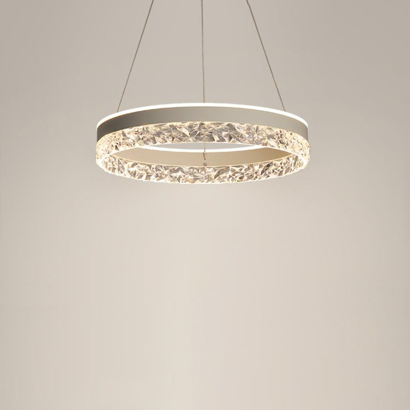 Modern Minimalist Ring Hollow Design LED Chandelier