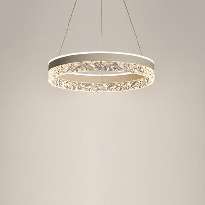 Modern Minimalist Ring Hollow Design LED Chandelier